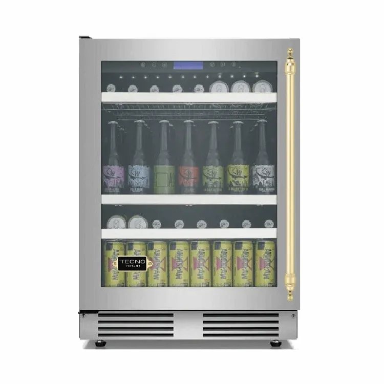 CERVEJEIRA TECNO VINTAGE 136 LITROS DE EMBUTIR INOX 220V