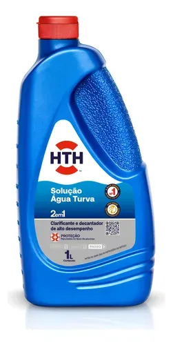HTH SOLUÇÃO ÁGUA TURVA 2 EM 1 – 1 LITRO