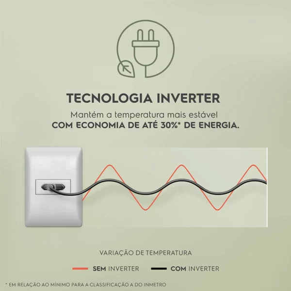 Geladeira Electrolux Frost Free Inverter 410L Efficient AutoSense Duplex Branca (IF45) - 220V - Image 8