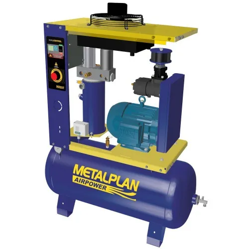 Compressor de ar de parafuso 4 hp 70 litros 10 bar 220V - Rotor Plus 4 - Imagem 2