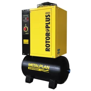 Compressor de ar de parafuso 4 hp 70 litros 10 bar 220V - Rotor Plus 4