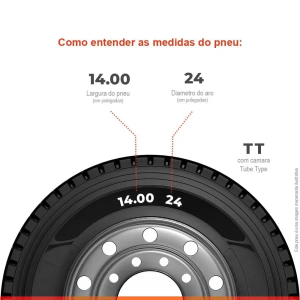 Pneu Agrícola Aro 24 14.9-24 Pirelli TM95 R-1 8PR TT - Image 3