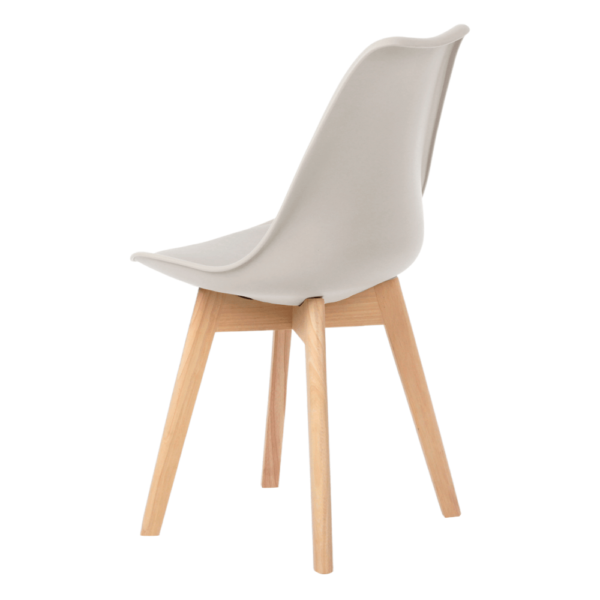 Cadeira Eames Wood Leda Design Assento Acolchoado - Image 4