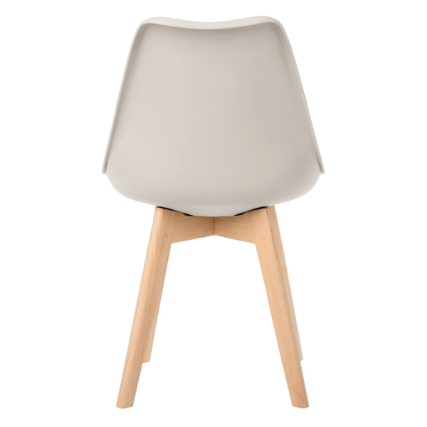 Cadeira Eames Wood Leda Design Assento Acolchoado - Image 5