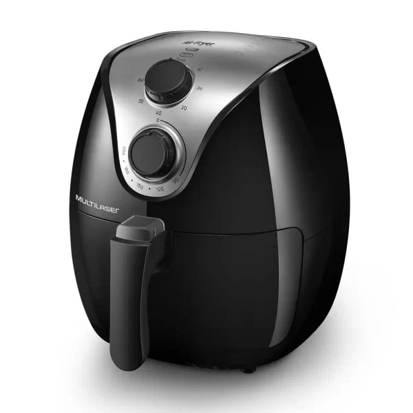 Air Fryer Fritadeira Elétrica 4L 1500W 220V Preta Multilaser - CE022 - Image 2