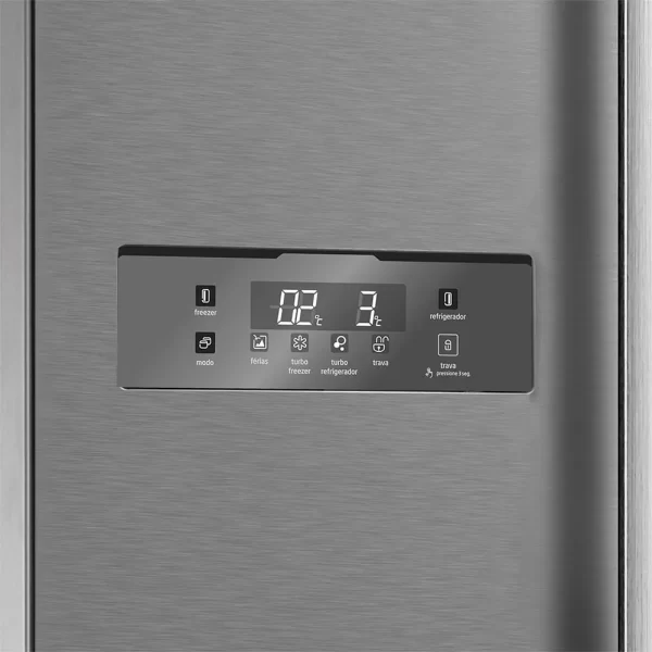 Geladeira Frost Free Side by Side 528L cor Inox Midea - 220V - Image 3