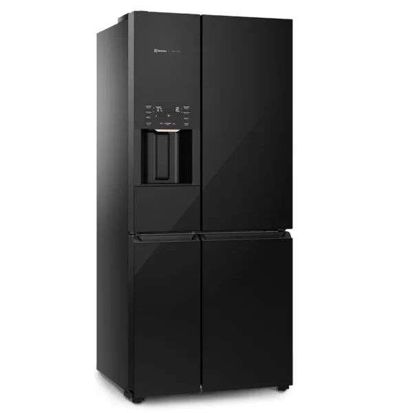 Refrigerador French Door Pro Series Electrolux de 04 Portas Frost Free com 541 Litros FlexiSpace Black - IQ8IB