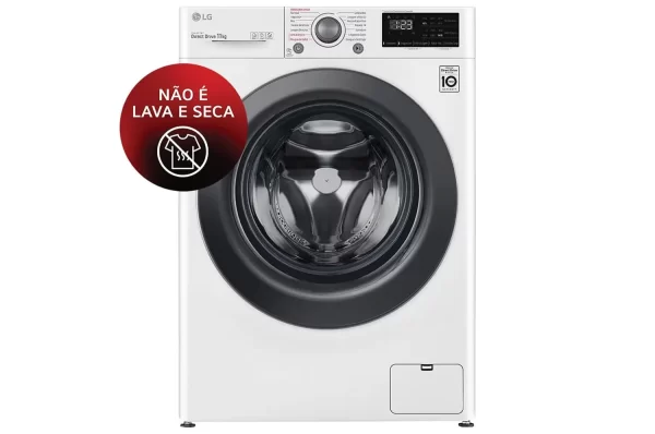 Máquina de Lavar Automática Lava e Seca 11KG LG CV5011WG4 Branca - 220V - Image 7