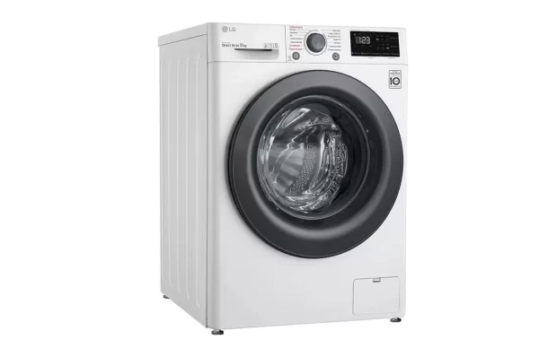 Máquina de Lavar Automática Lava e Seca 11KG LG CV5011WG4 Branca - 220V