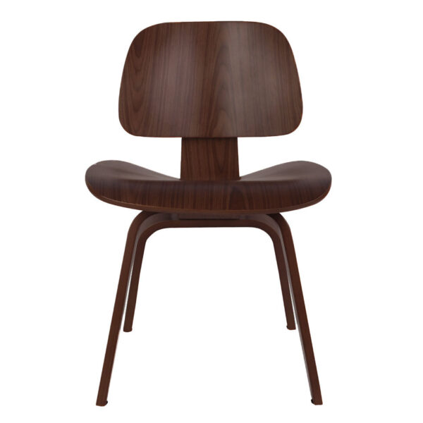 Cadeira Eames Walnut Madeira Cor Marrom Médio Estrutura Da Cadeira Marrom - Imagem 4