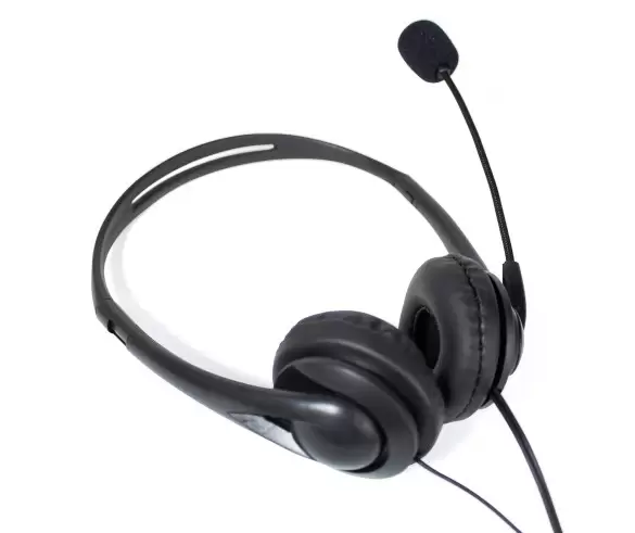 Headset P2 Go Tech 0H110 Biauricular Preto