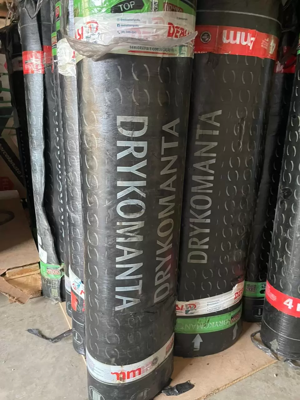 Manta Asfáltica 1mx10m Tipo III Drykomanta - 3mm e 4mm - Imagem 5